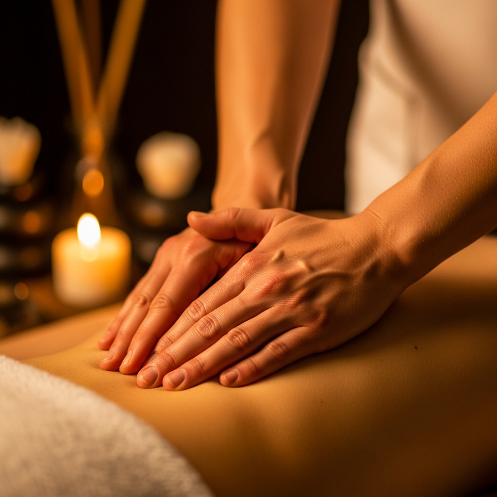 Professional massage therapy at Berry Thai Spa